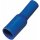 Intercable Rundsteckhülse ICIQ2RSH 1,5-2,5qmm 5mm blau
