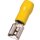 Intercable Flachsteckhülse ICIQ668FH isoliert 4-6mm gelb MS