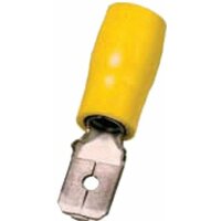 Intercable Flachstecker ICIQ668FS isoliert 4-6mm gelb MS