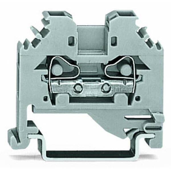 WAGO 2 Leiter Durchgangsklemme 281-101 4qmm grau