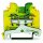 WAGO 2 Leiter Schutzleiterklemme 281-107 4qmm grün-gelb