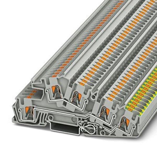 Phoenix  Installationsschutzleiterklemme PTI 4-PE/L/L