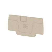 Weidmüller Abschlussplatte AEP 2C 2.5 A2C 2.5 beige