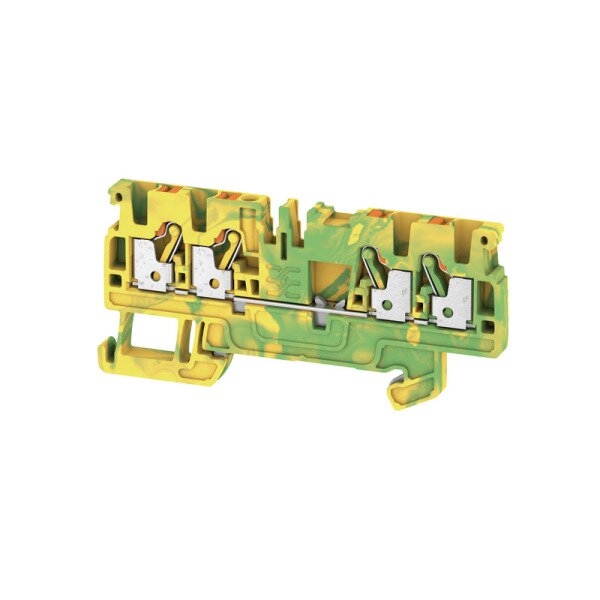 Weidmüller Schutzleiterreihenklemmen A4C 2.5 PE800V-A 0,14-2,5qmm grün-gelb
