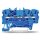 WAGO 3 Leiter Durchgangsklemme 2001-1304 TOPJOB S blau 1,5qmm