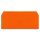 WAGO Abschlussplatte u. Zwischenplatte 281-329 orange
