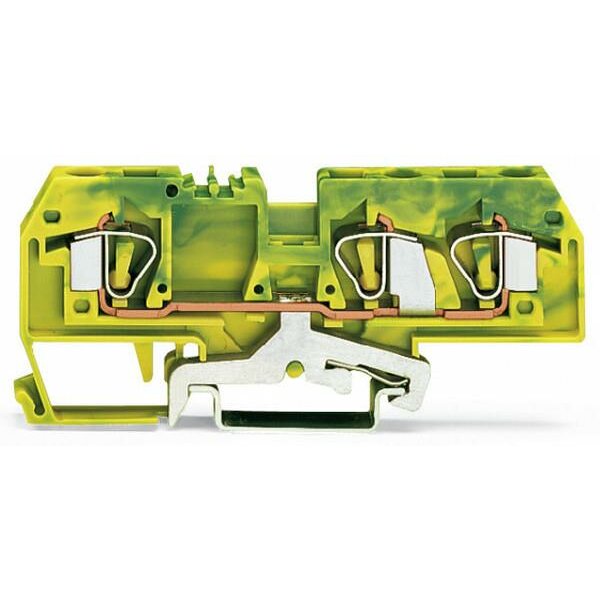 WAGO 3 Leiter Schutzleiterklemme 282-687 grün-gelb 6qmm