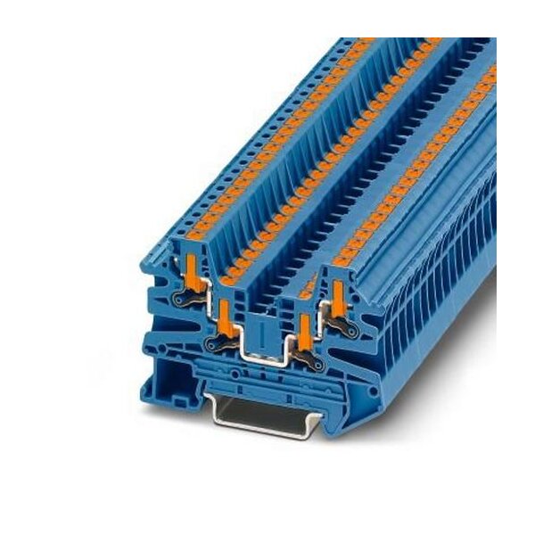 Phoenix  Durchgangsreihenklemme PTV 2,5-QUATTRO BU