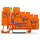 WAGO Initiatorenklemme 270-564/281-483 3Leiter orange LED