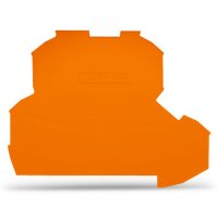 WAGO Abschlussplatte u. Zwischenplatte 2002-2292 orange