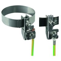 DEHN Bandrohrschelle 540104 NIRO f. Rd 6-8/10 od. 4-50qmm...