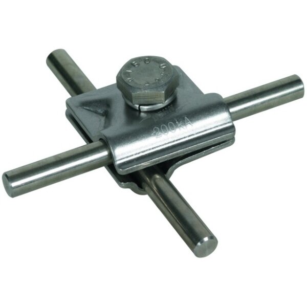 DEHN MV-Klemme MVK 200 8.10 SKM10X30 V2A