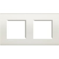 Bticino Light Rahmen LNA4802M2BI weiss 2x2-modulig