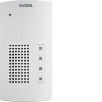 ELCOM Audio-Haustelefon BFT-200 i2-BUS 4Tasten Freisprech...