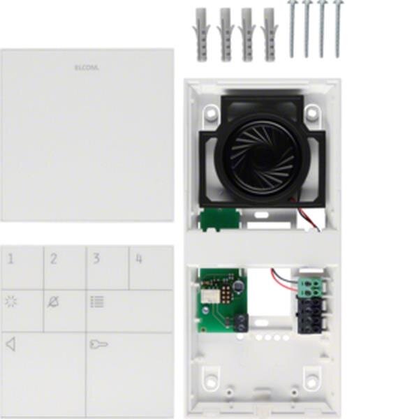 ELCOM Audio-Haustelefon BFT-240WS i2-BUS Freisprech-Komforttelef