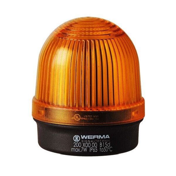Werma Dauerleuchte BM 12-240VAC/DC YE