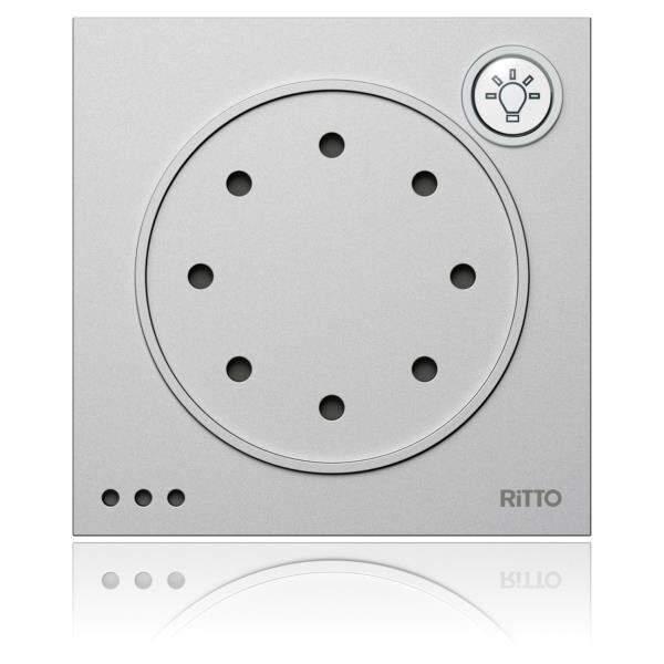 Ritto Türlautsprechermodul 1876020 TwinBus silber