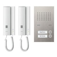 Ritto Audio-Sprechanlagen-Set 1818225 2 Wohneinheiten Acero