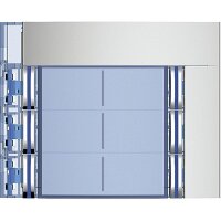 Bticino Frontblende 352161 6 Ruftasten-D ALLMETAL 3x2