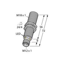 Turck Induktiver Sensor BI8U-M18E-AP6X-H1141