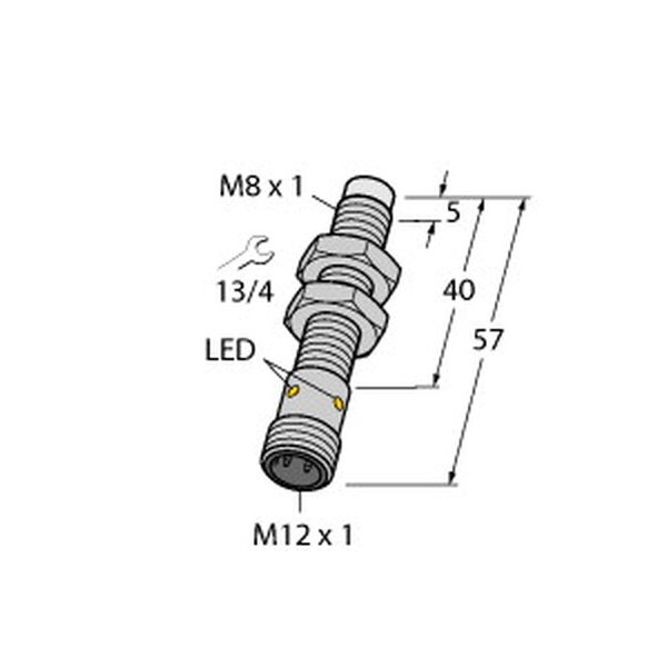 Turck Induktiver Sensor NI6U-EGT08-AP6X-H1341