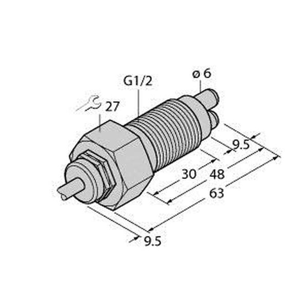 Turck Eintauchsensor FCS-GL1/2A4-NAEX/A