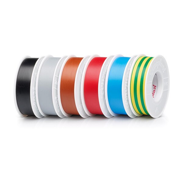 Coroplast Isolierband 302 grau 0,15x15x10
