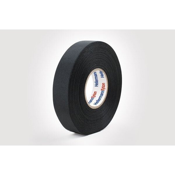 HellermannTyton Wickelband HTAPE-PROTECT250-PET-BK 19mmx25m schwarz
