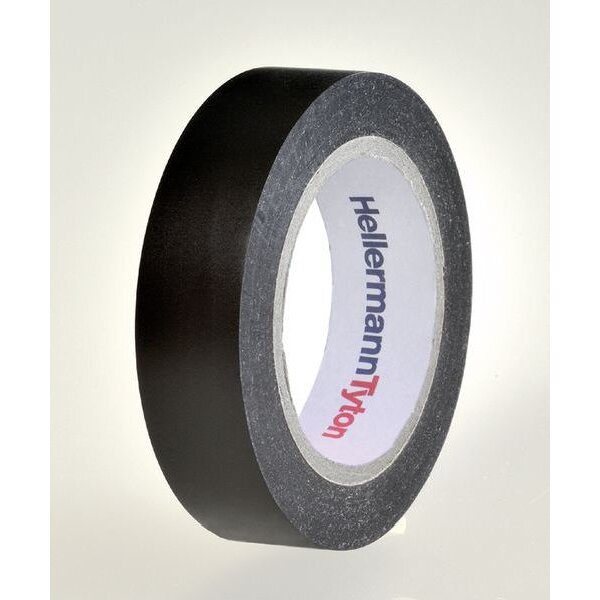 HellermannTyton PVC Isolierband HelaTapeFlex15 10mx15mm schwarz