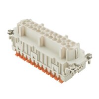 ILME Buchseneinsatz Gr.104.27 24P+PE Silber SQUICH 16A 500V