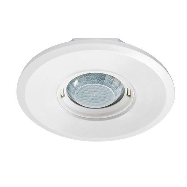 EsyLux Präsenzmelder PD-FLAT 360i/8 RB Up D: 8m weiß