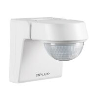 EsyLux Bewegungsmelder DEFENSOR MD 230° 40 IR 1C IP55 WH