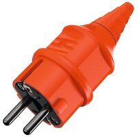 Mennekes Stecker SCHUKO 10837 16A2P+E 230V orange