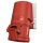 Mennekes Wanddose TwinCONTACT 1343 16A4P 6H400V IP44