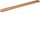 Hager CU-Schiene UM24A univers 20x5mm 4feldrig