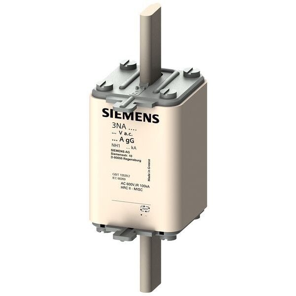 Siemens NH1-Sicherungseinsatz 3NA3140 mit Stirnkennmelder 200A