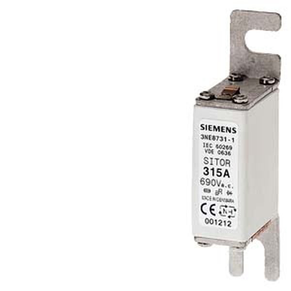 Siemens SITOR-Sicherungseinsatz 3NE8720-1 80A AC690V DC700V Gr. 000