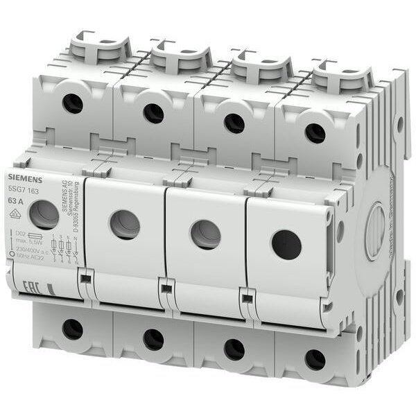 Siemens MINIZED-Lasttrennschalter 5SG7163 3polig+N Schubladentechnik