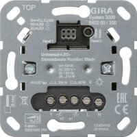 GIRA LED-Dimmeinsatz 540200 S3000 Komfort 2f