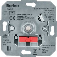 Berker Drehdimmer 2909 R LED Lichtsteuerung