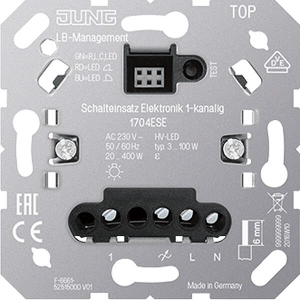 JUNG Schalteinsatz 1704ESE Elektronik 1-kanalig