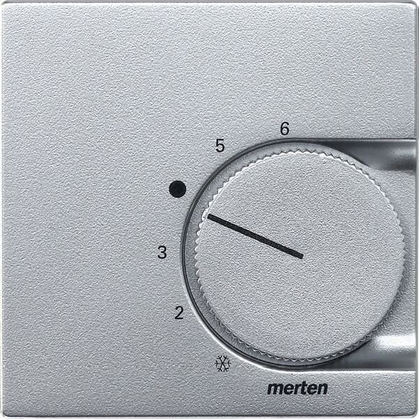 Merten Zentralplatte 536260 aluminium SYSTEM M
