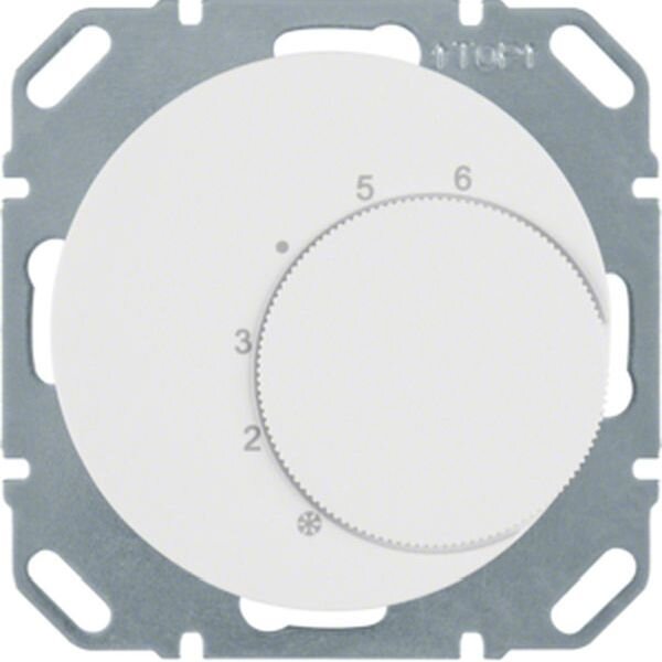 Berker Temperaturregler 20262089 polarweiss glänzend