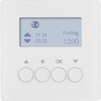 Berker Jalousie-Schaltuhr 85741129 polarweiss samt