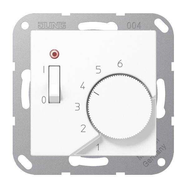 JUNG Raumtemperaturregler TRA231WW Öffner 230V AC