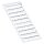 WAGO WMB Bezeichnungskarte 793-5566 Aufdruck 1-50