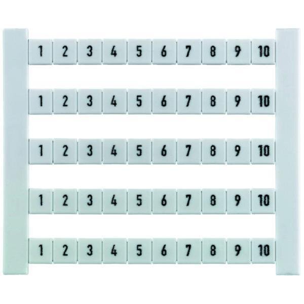 Weidmüller Bezeichnungsstreifen DEK 5 FW 101-150 50Stk=1VPE