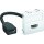 OBO Bettermann Multimediaträger HDMI MTG-HD F RW1 m. Kabel Bu.-Bu. 45x45mm