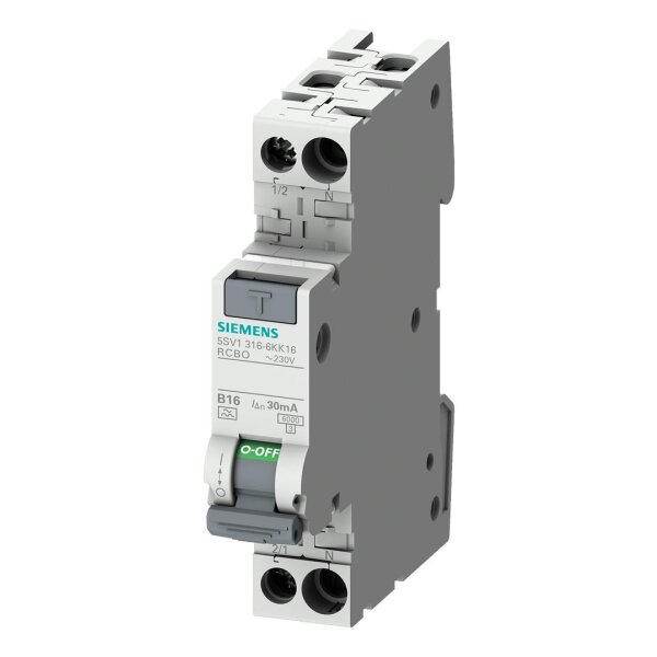 Siemens FI/LS-Schalter kompakt 6kA Typ A 30mA B16