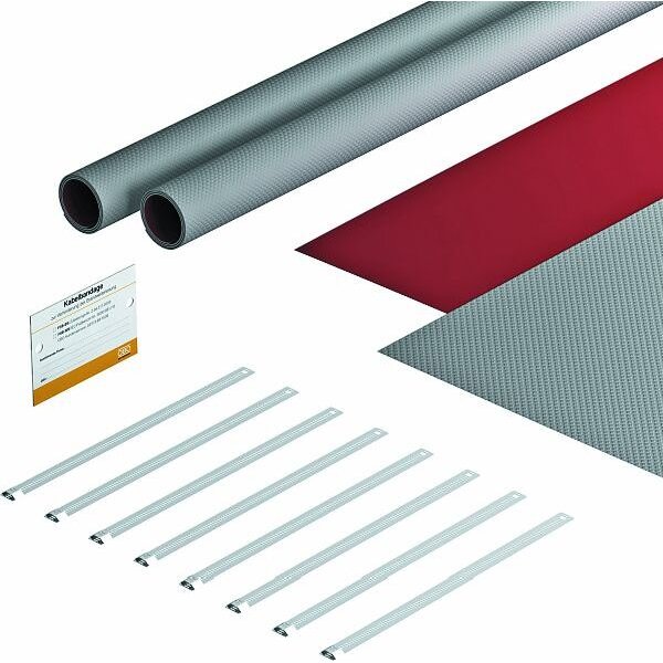 OBO Bettermann Bandagenset FSB-K82 für Photovolt. 550x880 grau/rot